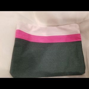 NWOT PINK AND GRAY UTILITY BAG
